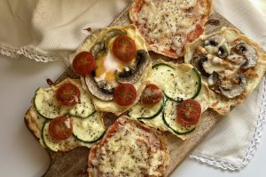 Alba Basiero - receta pizzas sencillas